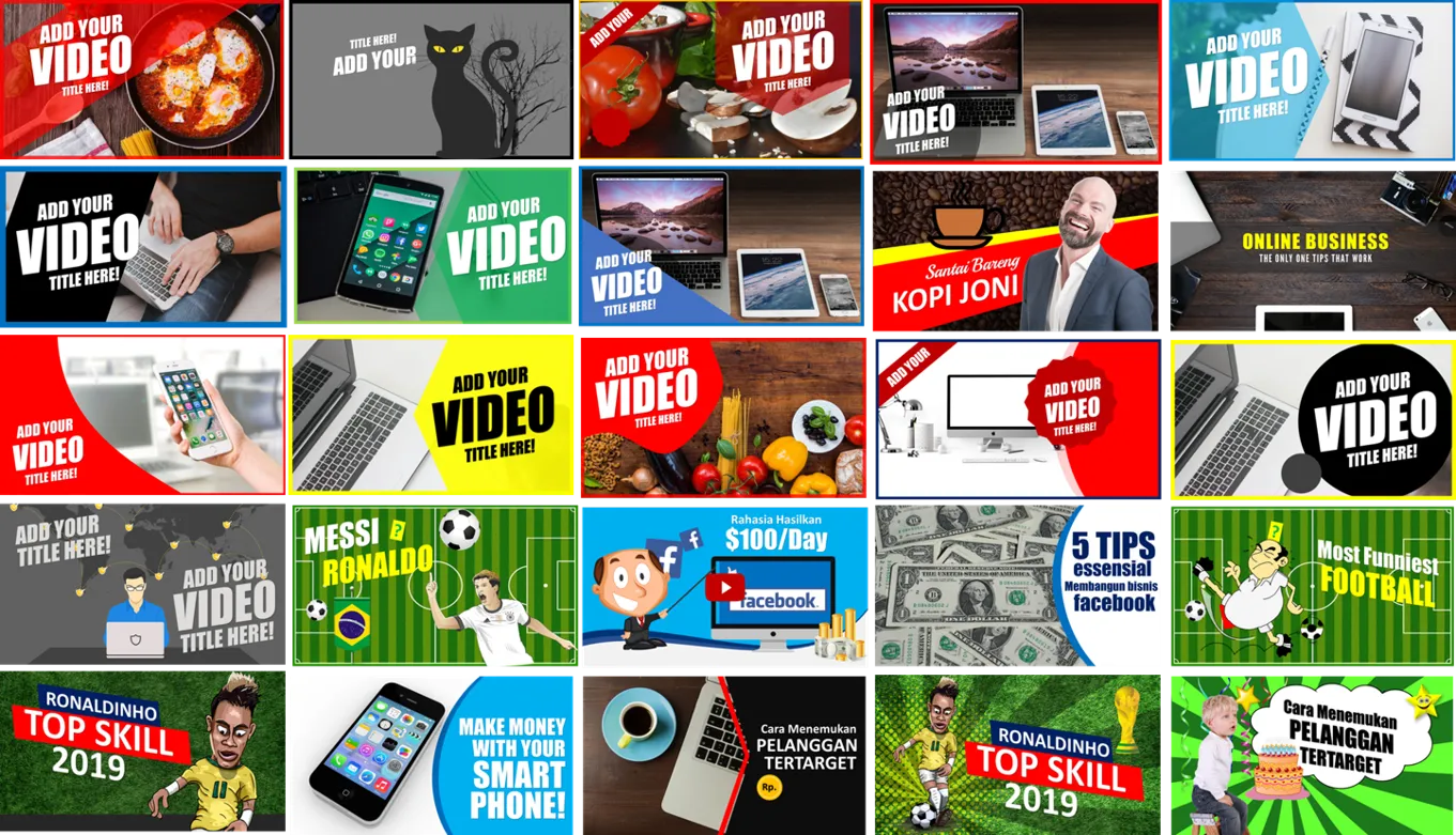 Use an attractive thumbnail
